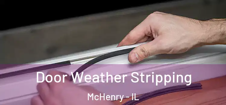 Door Weather Stripping McHenry - IL