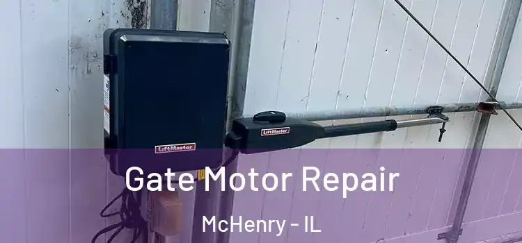 Gate Motor Repair McHenry - IL
